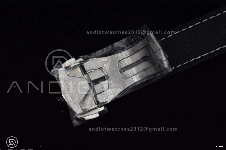 Gray Rubber Super SS Ocean 1:1 Gray on Best Bezel A8900 Planet VSF Black Strap Edition Clone 43.5mm Dial 0106